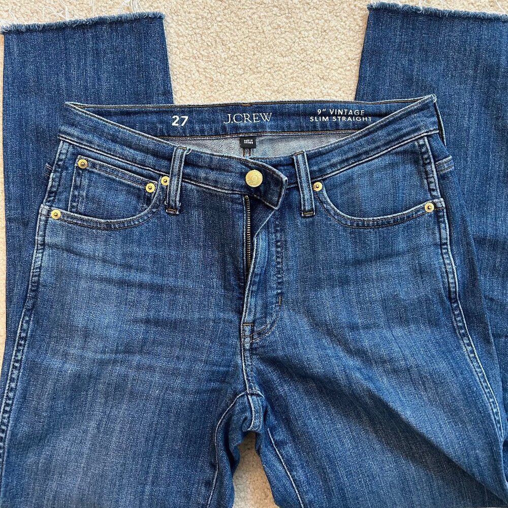 JCrew Slim Straight Jeans